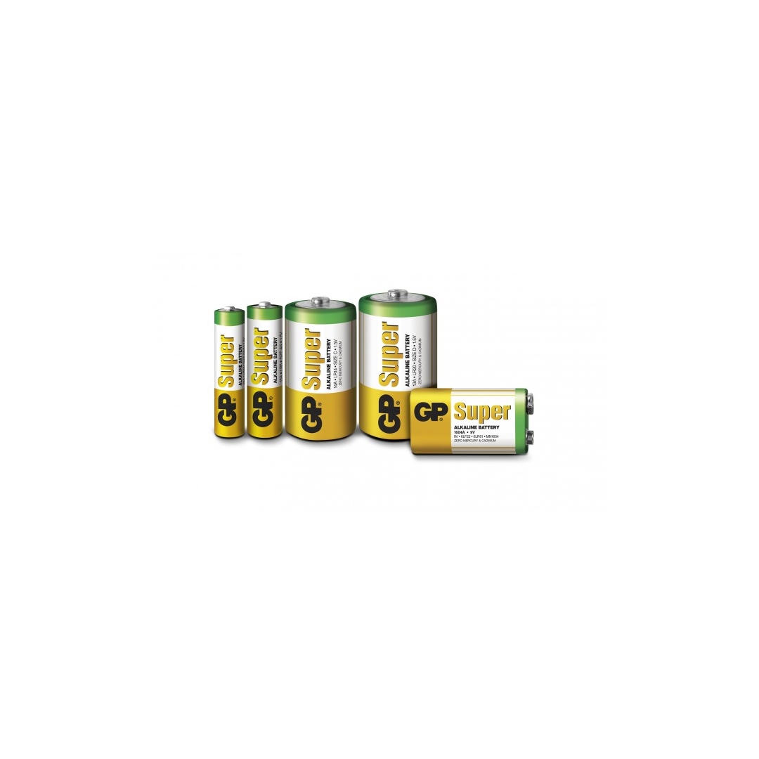 Alkaline battery 4 x AA / LR6 - 1,5V - GP Battery