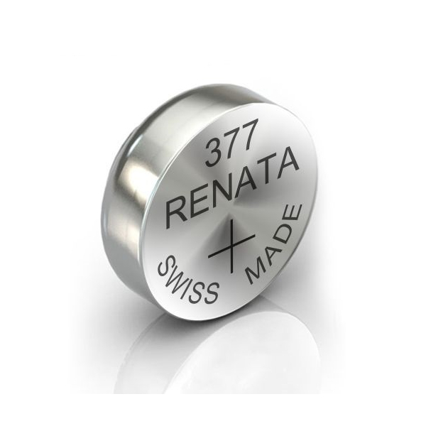 Renata 377 / SR626SW / SR66 silver oxide x 1 battery